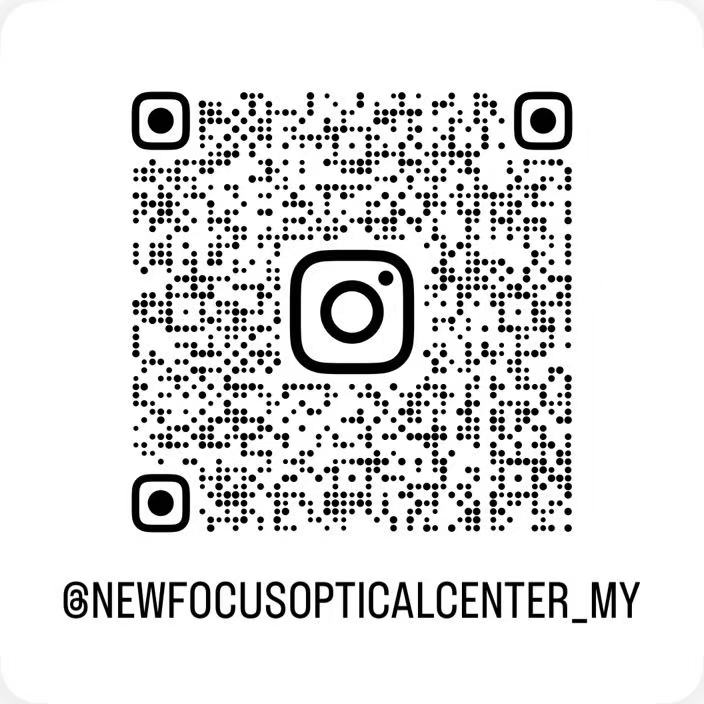 New Focus Optical Center Instagram QR code